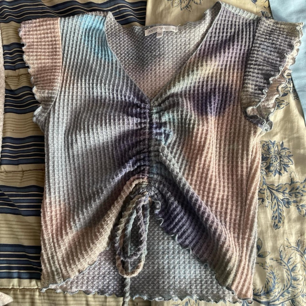 Tie dye crop top